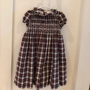Sister dresses- Janie and jack smocked Christmas